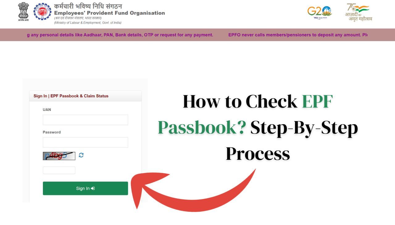 Guide to Checking Your EPF Passbook: A Detailed Step-by-Step Process